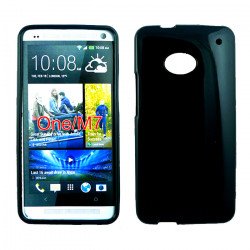HTC ONE M7 TPU Gel Case (Black)